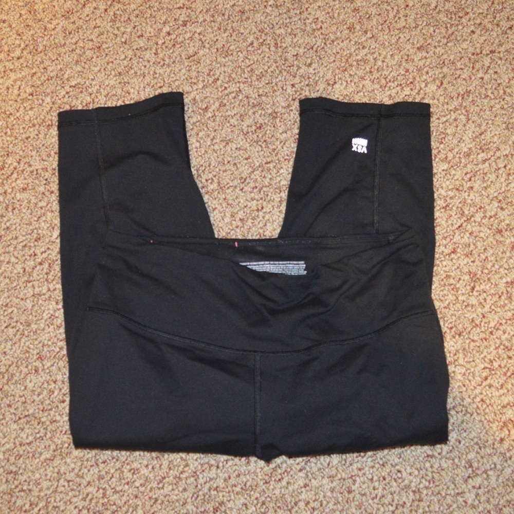 Black VSX Cropped Leggings